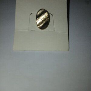 Mens Tie Tack Handsome tie tac 18kt yellow gold plate fine quality New